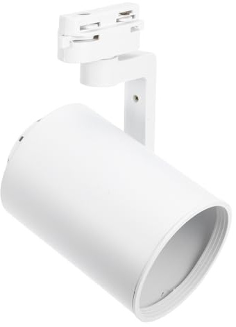 Hemobllo Suspension Éclairage Sur Rail Unique Pour Magasin Projecteur Rotatif Avec Abat-jour Éclairage De Tableau Spot De Plafond Blanc