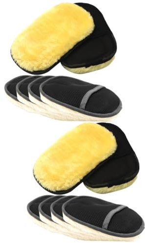 Cabilock 2 Series Guantes De Lavado Limpieza De Automóviles Y Hogar Y Absorbentes Detallado Interior Y Exterior Y Conveniente 6 Piezas*2