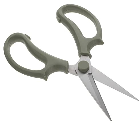 HIAKDOFT Tijeras De Acero Inoxidable Para Flores Tijeras De Jardín Puntiaguda Para Arreglos Floristerías y Jardines