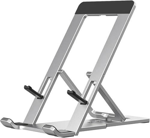 Kingcenton Supporti per Telefono Scrivania, Tavolo Regolabile Supporto Telefono Compatibile con iPhone 17 16 15 14 13 12 Pro Max, Samsung, Huawei, Galaxy, alle Smartphones