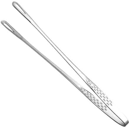 Pinze da cucina, pinzette multiuso per cucinare e barbecue, pinzette e pinzette per la casa, in acciaio inox, antiruggine per la manipolazione precisa degli alimenti in cucina