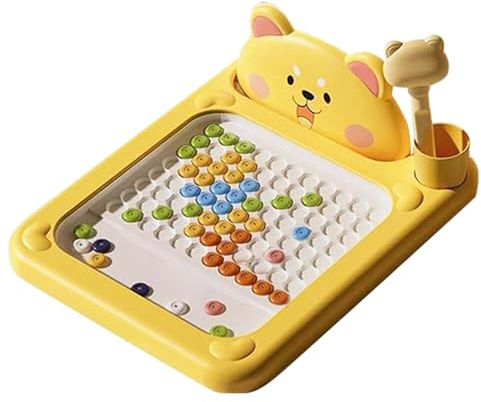 Besreey Magnetische Aktivitätstafel,Magnetische Maltafel Für Kleinkinder Mit Stift - Eltern Kind Interaktionsspielzeug | Für Kinder Junge Mädchen Alter 2 3 4 5 Jahre