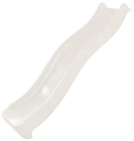 AXI Sky220 Rutsche mit Wasseranschluss Creme - 220 cm | Anbau Element für Kinder Spielturm/Spielhaus/Stelzenhaus | Wasserrutsche/Anbaurutsche für Podesthöhe 120 cm