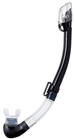 Tusa Hyperdry Elite II Schnorchel - Schwarz - SP-0101 BK - VIRTUELL ENTFERNEN