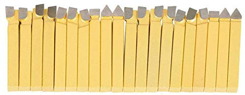 Utensili da tornio da 20 1/4 Utensili da tornio in metallo duro con punta per fresatura Utensili per tornitura da tornio per utensili da tornio in metallo