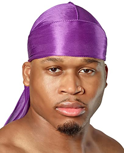 SHYNE Silky Durag - Perfecto para 360 Waves, Dreadlocks y Curls, Premium Silk Durags para hombres y mujeres, accesorio diario ultra suave, cómodo y de moda