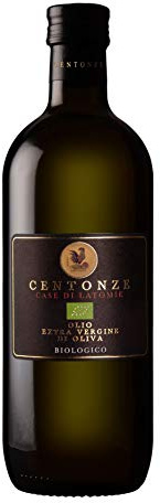Centonze - Olio Extra Vergine di Oliva - Biologico Monocultivar - Bottiglia Biolio 1Litro