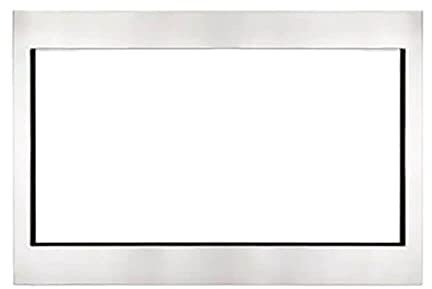 Gallery 27 in. Trim Kit for Built-in Microwave Oven in Stainless Steel