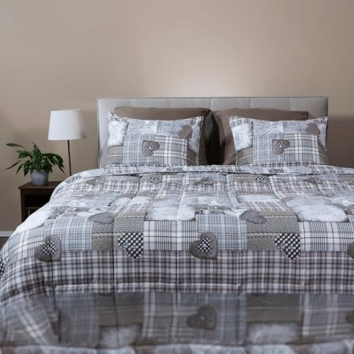 Zelesta Wonderbed Baumwolle – 4-Jahreszeiten Bettdecke & Bezug in einem | Waschbar & Trocknergeeignet | Antiallergisch, Atmungsaktiv & Temperaturregulierend | Mikrofaser & Syndonfill® (140x200 cm)