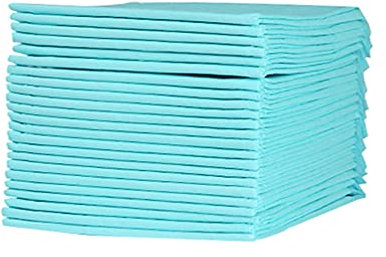 ABOOFAN 50stücke Einweg- -Pads Für Haustiere Trainings-Pads Hochwertige Materialien Blau Und Weiß
