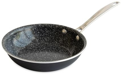 Nordic Ware Basalt Aluminum Saute Skillet, 8-Inch, Ceramic Coating