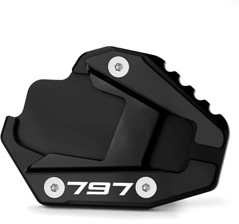 Motorrad Seitenständer Unterlage Für Ducati Für Monster 797 821 821 Dark Stealth 937 937SP Motorrad CNC Aluminium Fuß Kickstand Seitenständer Vergrößern Verlängerungsplatte Ständer Fuß (Color : 1)