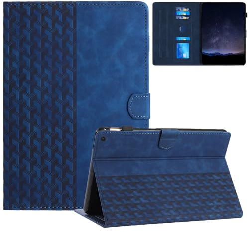 Hülle für Google Pixel Tablet 2023 11 Zoll Premium PU Leder Tablet Schutzhülle Magnetisch Folio Case mit Standfunktion, Auto Wachen/Schlafen und Kartenschlitz, Blau