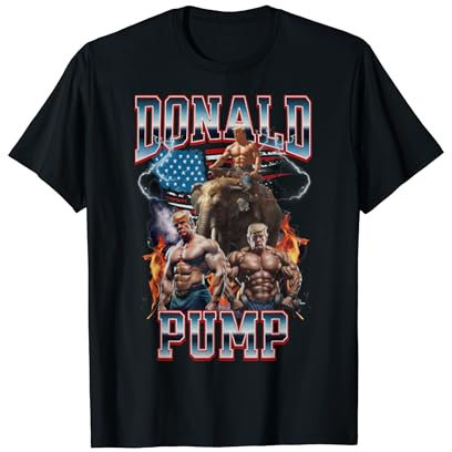Donald Pump Trump Gym Pump Cover T-Shirt