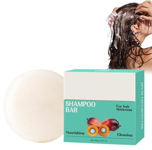 Hppsctink Schampotvål, 100 g Batana schampo tvål, hårrengörande tvål, utjämnande och närande hårtvål, schampo