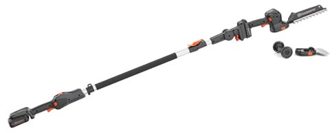 Husqvarna Aspire S20-P4A Cisaille à gazon et à arbustes sans fil avec rallonge, lame de cisaille à arbuste et à gazon, 18 V (avec rallonge, batterie et chargeur)