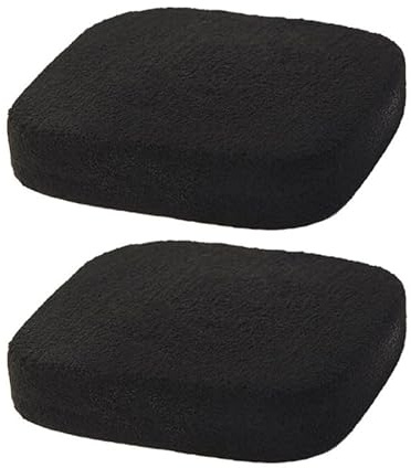 Healvian Bamboo Charcoal Facial Cleansing Sponges 2 pack with Storage Box Thick Face for Deep Pore Cleansing Makeup Removal Oil Control and Gentle Exfoliation