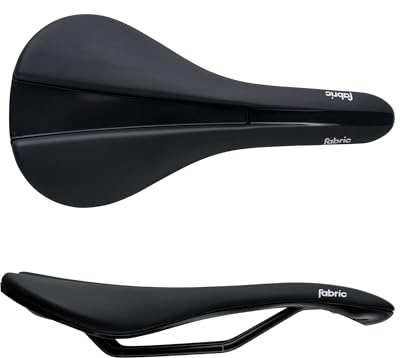 Fabric Shallow Comfortable Bike Saddle Waterproof Flexible Base and Soft Foam Bicycle Saddle