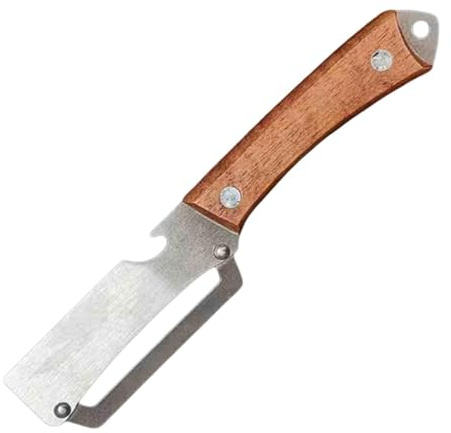 Pelapatate Multiuso per Verdure da Cucina - Tagliaverdure Ergonomico In Acciaio Con Apribottiglie | Pelapatate in Acciaio Inossidabile | Adatto per Papaya, Patata, Zucchina, Cetriolo, Carota, Frutta