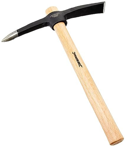 Silverline 250101 Spitzhacke mit Hartholzstiel 680 g