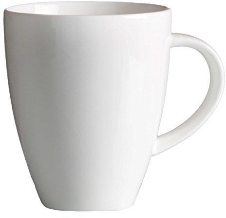 Ritzenhoff & Breker Melodie Kaffeebecher, Kaffee Becher, Tasse, Geschirr, Porzellan, Weiß, 300 ml, 580020