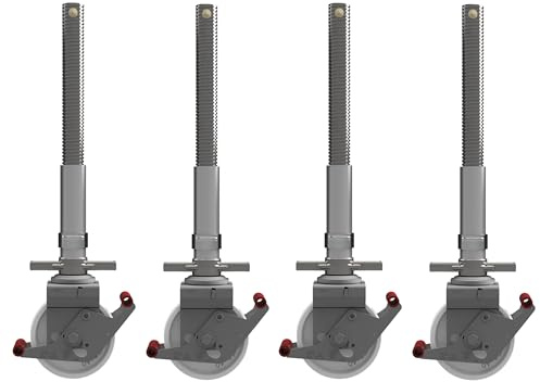 ALTEC Ø150mm Rolle mit Doppelbremshebel und Stahlspindel | Rollfix 1.0 | AluKlik (4)