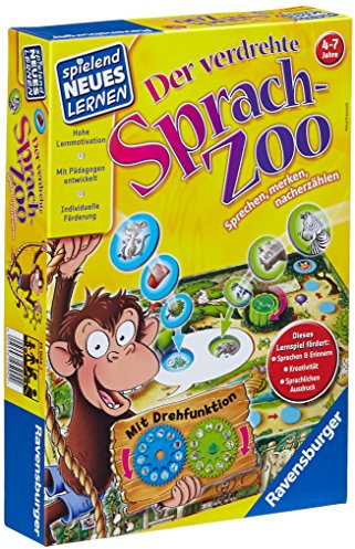 Ravensburger 25004 - Lernspiel - Der verdrehte Sprach-Zoo
