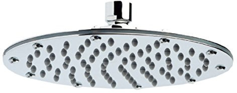 Home Standard� Round Stainless Steel Ultra Slim Fixed Bathroom Shower Head 300mm