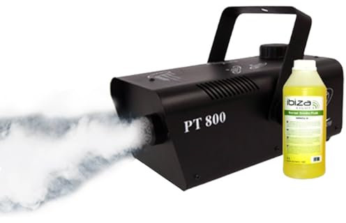 Machine à fumée débit de 800W, 2 télécommandes +1L de liquide