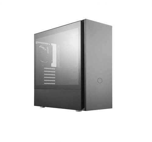 Cooler Master SILENCIO S600 Midi Tower ATX, Glasfenster, Schallgedämmt