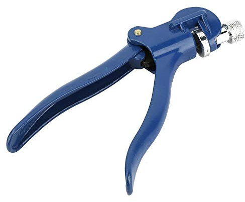 Samfox Säge-Set-Werkzeug - Handsäge-Setzwerkzeug - Zinklegierung & Kupferlegierung Säge-Set-Zangen Holzhandwerk Handwerkzeuge Säge-Set-Abzieher