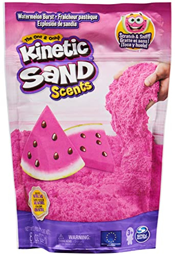Kinetic Sand Scents, 8oz Pink Watermelon Burst Scented, for Kids Aged 3 and up