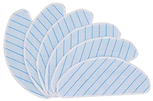 DingGreat 6 Stück Ersatz Wischtücher für Ecovacs Deebot T9 T9+ T9 AIVI Staubsauger Roboter