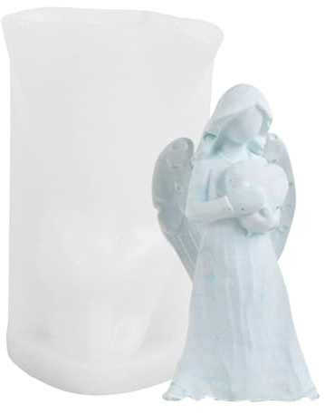 Kerzen Silikonform 3D Engel Silikon Kerzenform Engelsformen Zur Kerzenherstellung Engel Silikonformen Gießformen Kerzenformen Zum Gießen Engel Ornamentform Silikon Kerzen Selber Machen