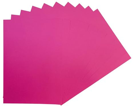 Pack of 50 A4 Fuchsia Pink Coloured Card 160gsm Sheets