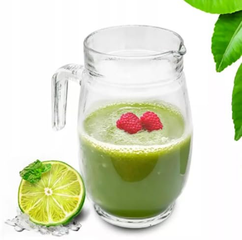 MIKONI Jarra de agua de 1,5 L, transparente