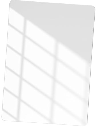 UTHCLO Espejo Acrílico Magnético Compacto para Maquillaje Seguro Irrompible Uso Versátil Oficina Baño y Casilleros Escolares Fácil de Limpiar y Ahorrar Espacio