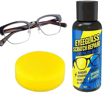 Augenglas-Kratzer-Entferner | Sonnenbrillen-Display-Reiniger, Brillen-glänzende Lösung, Kratzer-Entferner für Sonnenbrillen, Uhren-Bildschirme, Windschutzscheibe, Handy-Kamera-Fenster