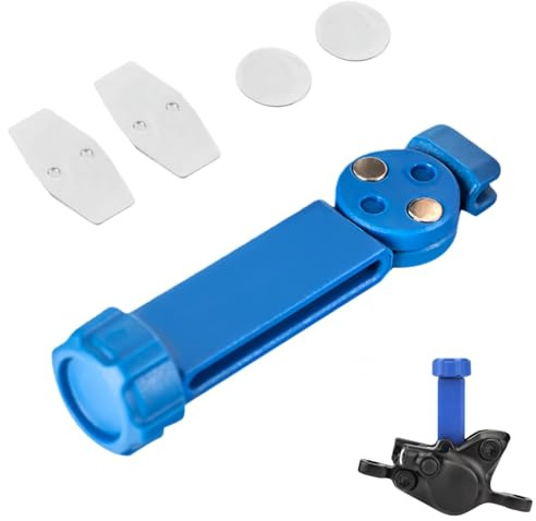 Professional Hydraulic Disc Brake Spreader Tool for Bikes,Bike Disc Brake Pad Spreader Tool,Brake Caliper Piston Tool to Prevent Piston Damage,Reset Tool with Flat Push Design and Carbon Steel Plates