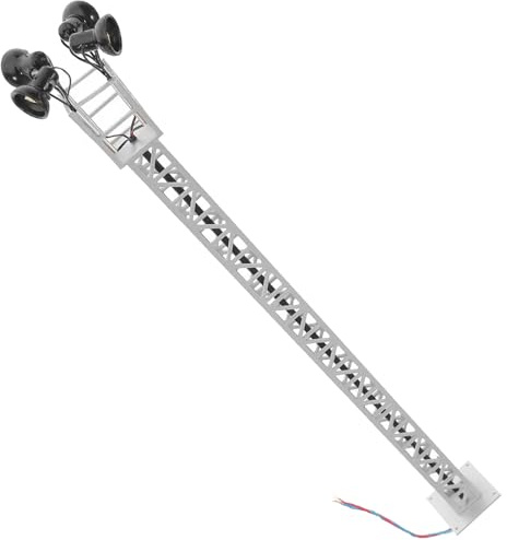 Cabilock Modelo de Luz de Señal para Trenes en Miniatura 1:87 Accesorio de Mesa de Arena Resistente para Paisajismo Ferroviario Lámpara Decorativa para Maquetas de Trenes