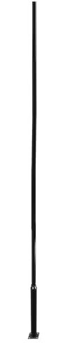 TAPMING Asta per illuminazione stradale, acciaio zincato di alta qualità, asta per lampioni divisa, adatta per strade all'aperto, portata 100 kg, per luci da giardino e illuminazione esterna (6 m)