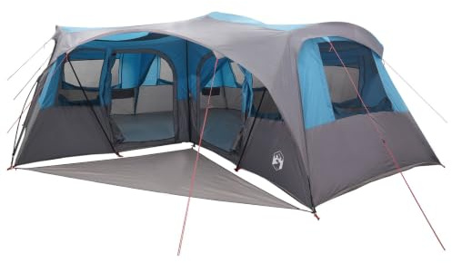 vidaXL Tente familiale avec fermeture éclair imperméable pour camping en plein air