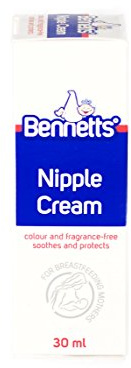 Bennetts Nipple Cream 30ml (Pack of 2)