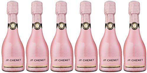 JP Chenet - Ice Edition Sparkling Rosé Wine Medium Dry, Case of 6 - France (6 x 0.20 L)
