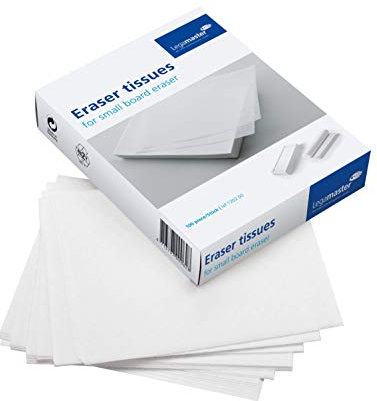 Legamaster Löschpapier für Kleiner Whiteboardlöscher 100St
