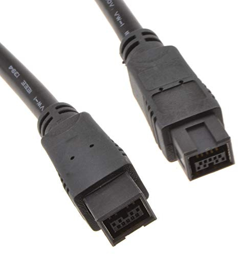 kenable Firewire 800 IEEE 1394b 9 Polig Zum 9 Polig Kabel Anschlusskabel 2 m [2 Meter/9 to 9-2m]