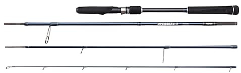 PENN Overseas II Inshore und Offshore Spinnrute, 4 Stück Spinnrute zum Meeresangeln