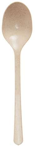 García de Pou - 10 unités - Cuillères 'Luxury' 20 cm Ivoire Fibre de bois