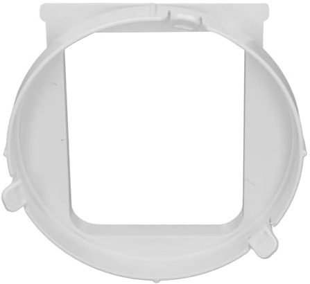 Yctze Portable Air Conditioning Exhaust Hose Connector Coupler, Square Duct Interface Adapter Ideal for Mobile Air Conditioner, 5 Inch Exhaust Nozzle