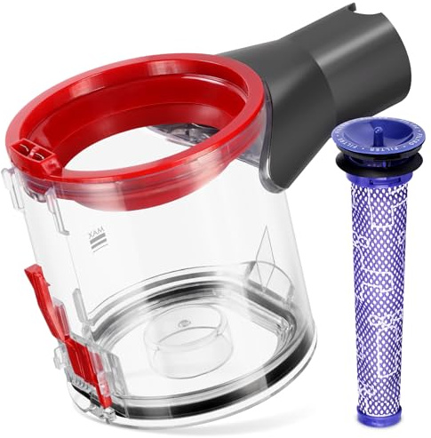 Staubbehälter für Dyson V7 V8 SV11 SV10 Staubsauger Ersatzteile V8 Behälter | V7 Abfallbehälter Zubehör, Teile-Nr. 967699-01